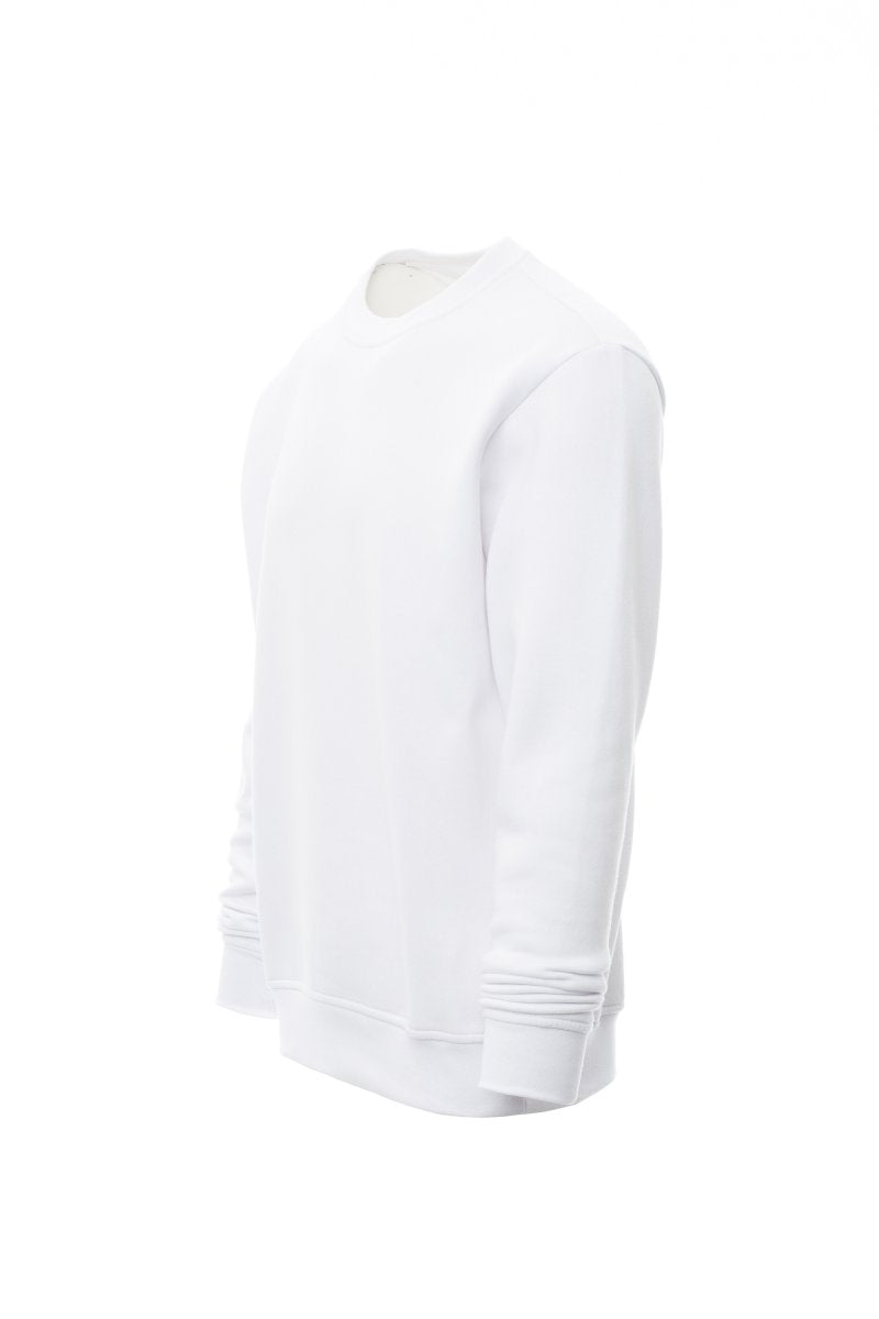 White Sweatshirt Round Neck (Crew Neck)