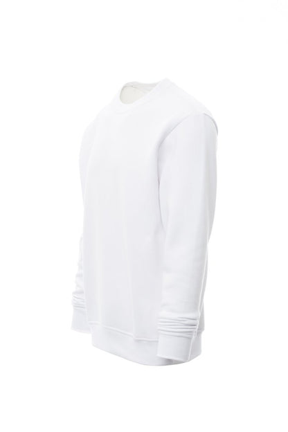 White Sweatshirt Round Neck (Crew Neck)
