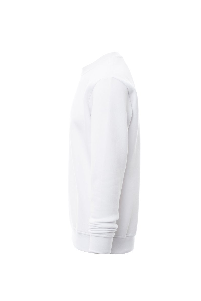 White Sweatshirt Round Neck (Crew Neck)