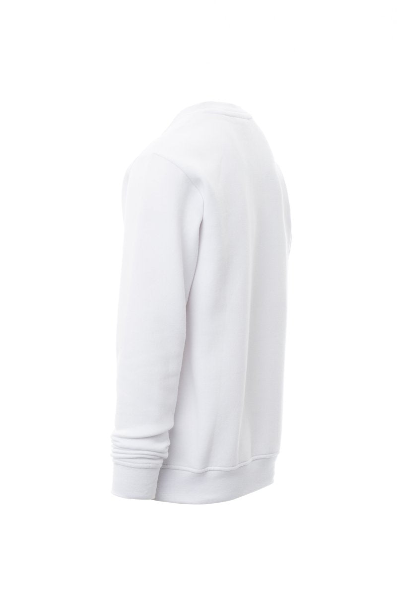 White Sweatshirt Round Neck (Crew Neck)