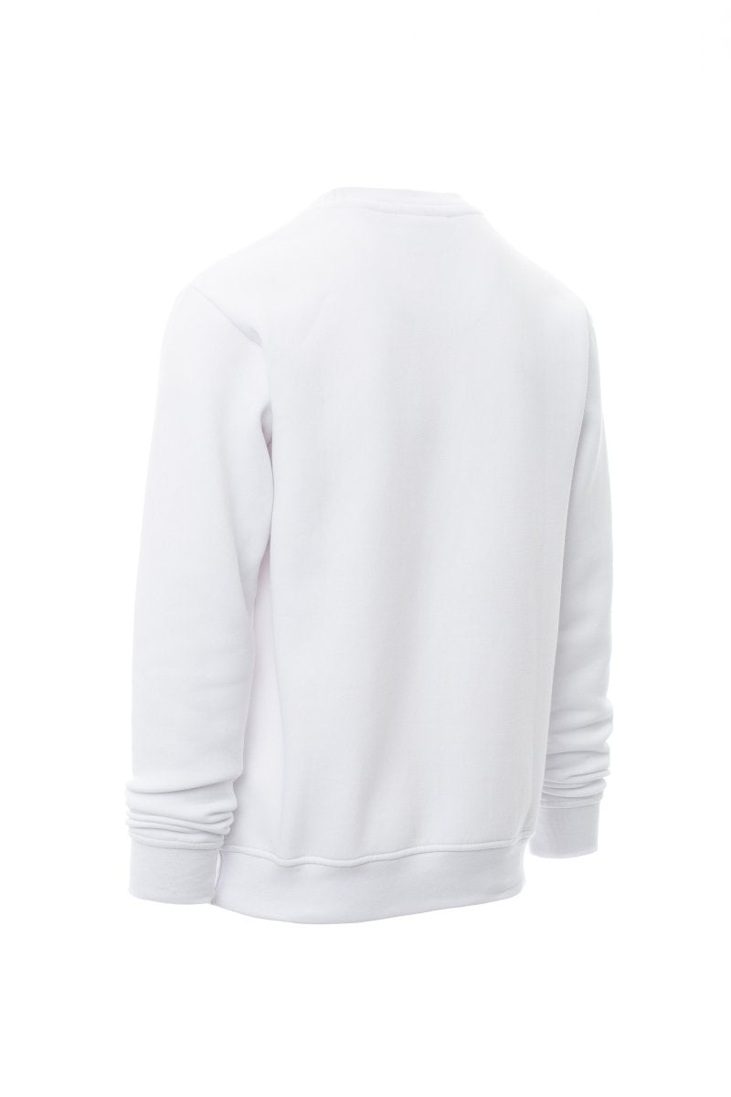 White Sweatshirt Round Neck (Crew Neck)