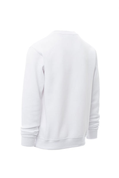 White Sweatshirt Round Neck (Crew Neck)