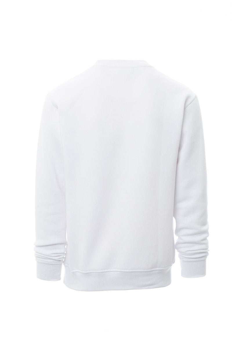 White Sweatshirt Round Neck (Crew Neck)