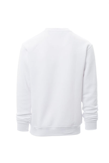 White Sweatshirt Round Neck (Crew Neck)