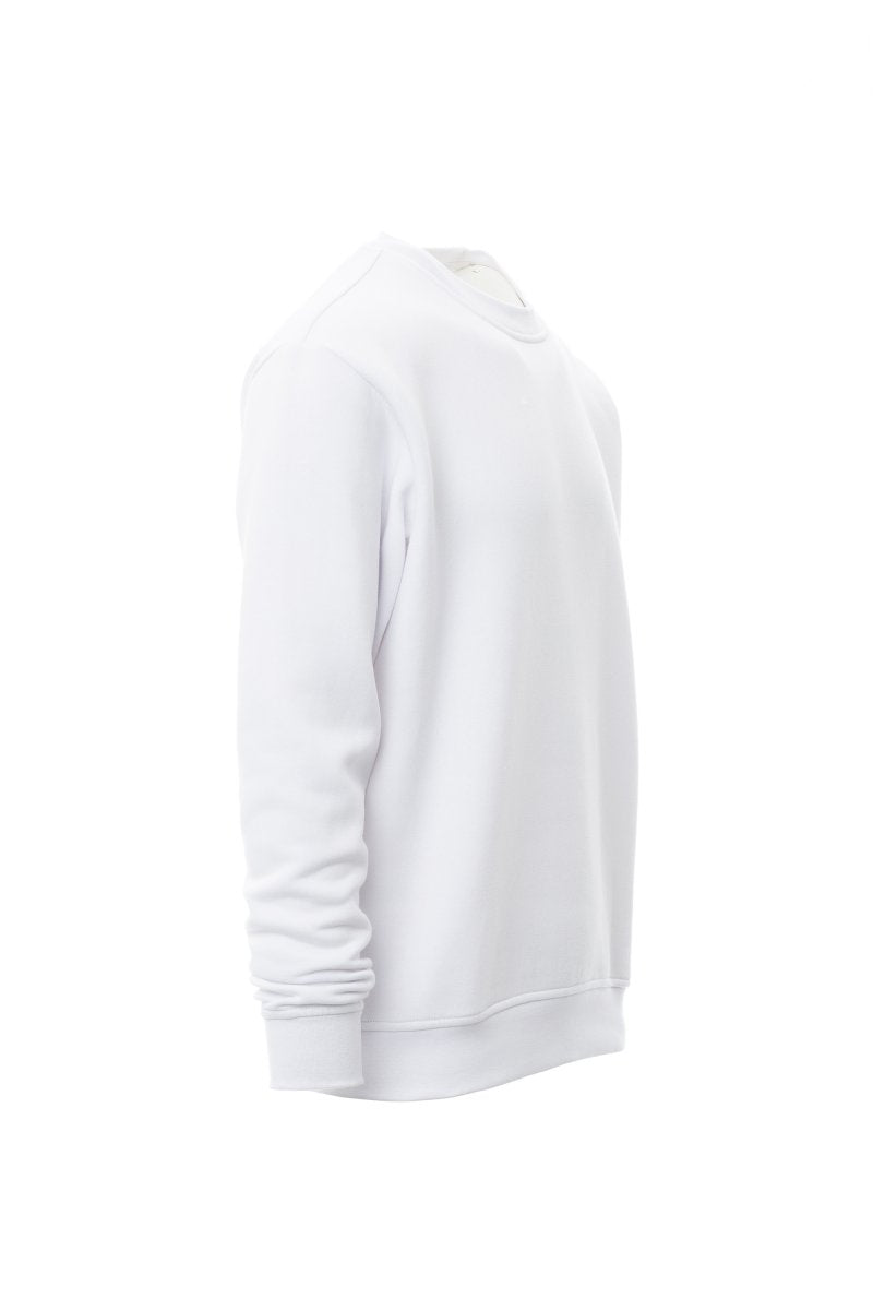 White Sweatshirt Round Neck (Crew Neck)