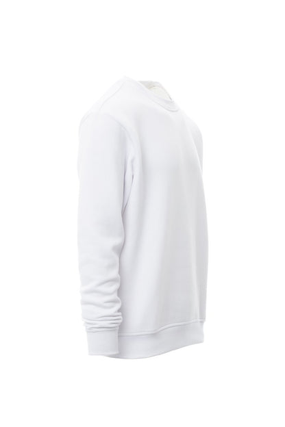 White Sweatshirt Round Neck (Crew Neck)