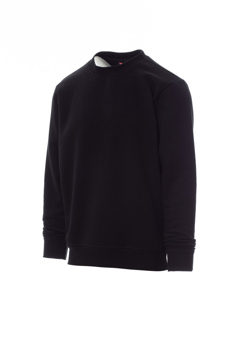 Black Sweatshirt Round Neck (Crew Neck)