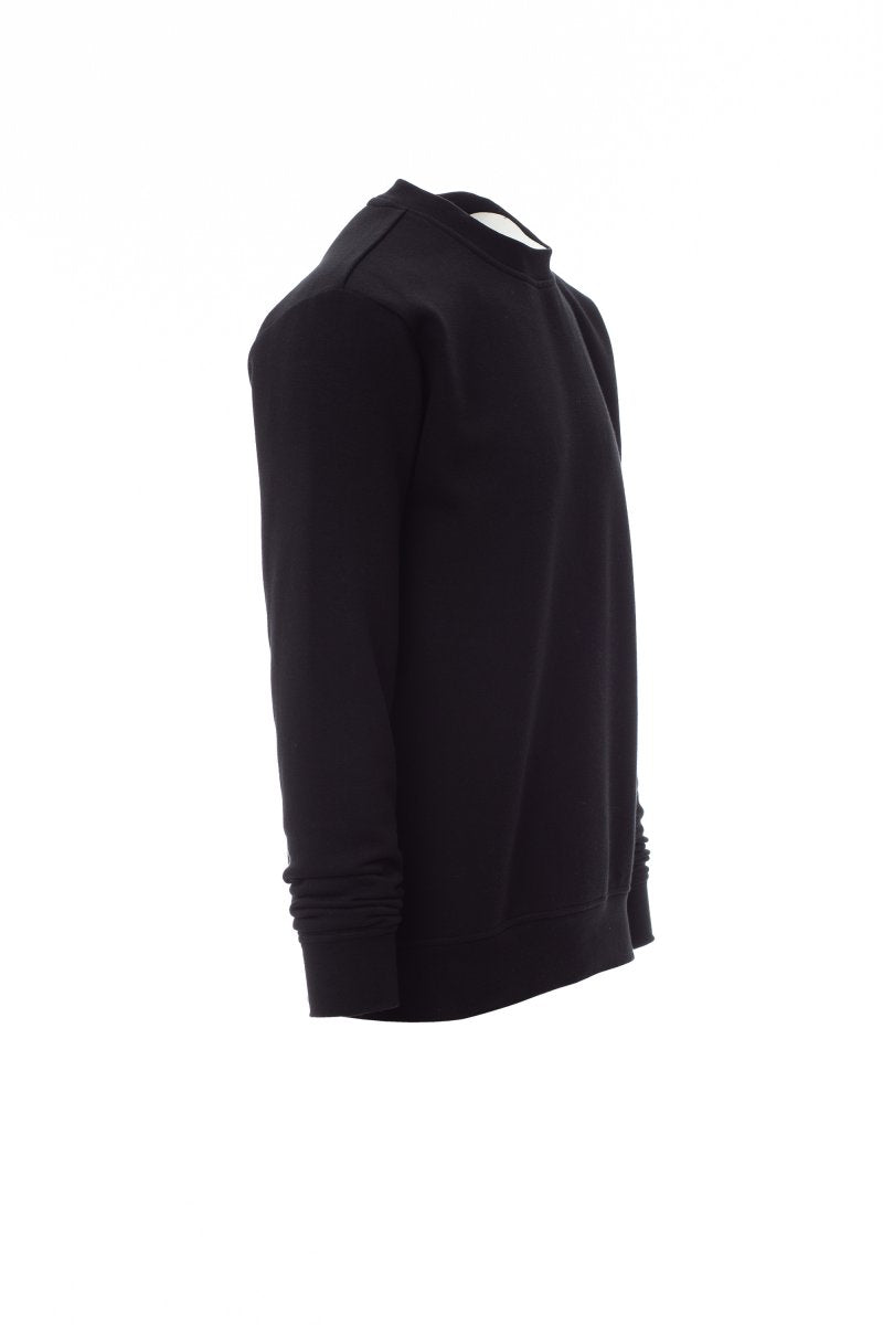 Black Sweatshirt Round Neck (Crew Neck)