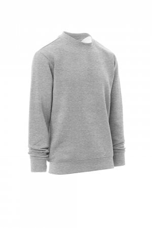 M.Grey Sweatshirt Round Neck (Crew Neck)