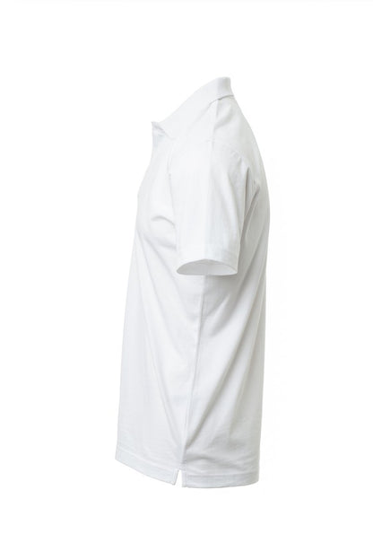 Regular Fit Men's Jersey Polo White