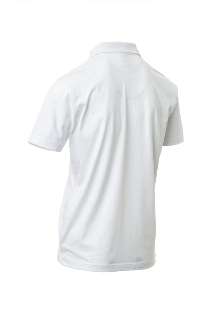 Regular Fit Men's Jersey Polo White