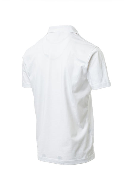 Regular Fit Men's Jersey Polo White