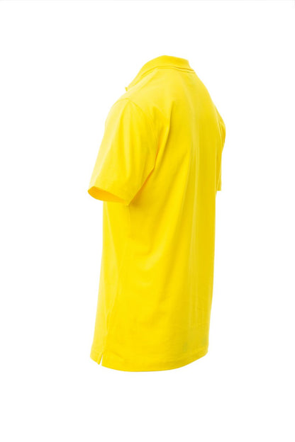 Regular Fit Men's Jersey Polo Yellow