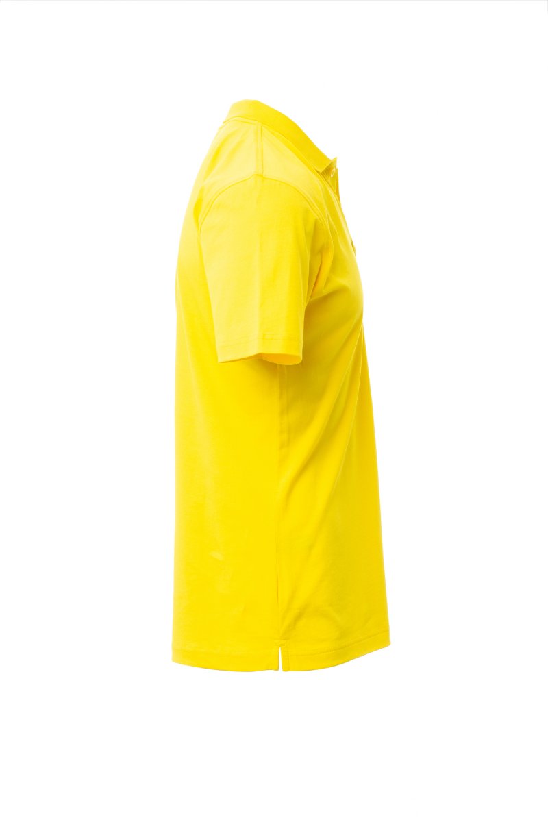 Regular Fit Men's Jersey Polo Yellow