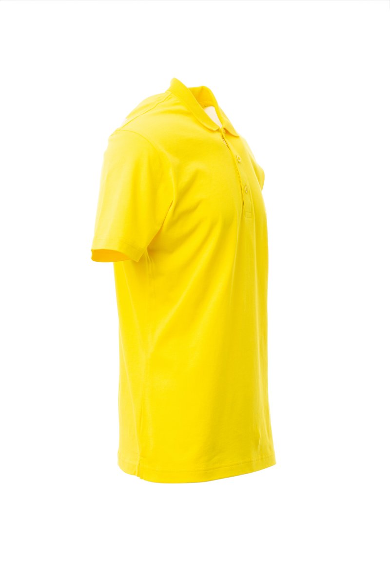 Regular Fit Men's Jersey Polo Yellow