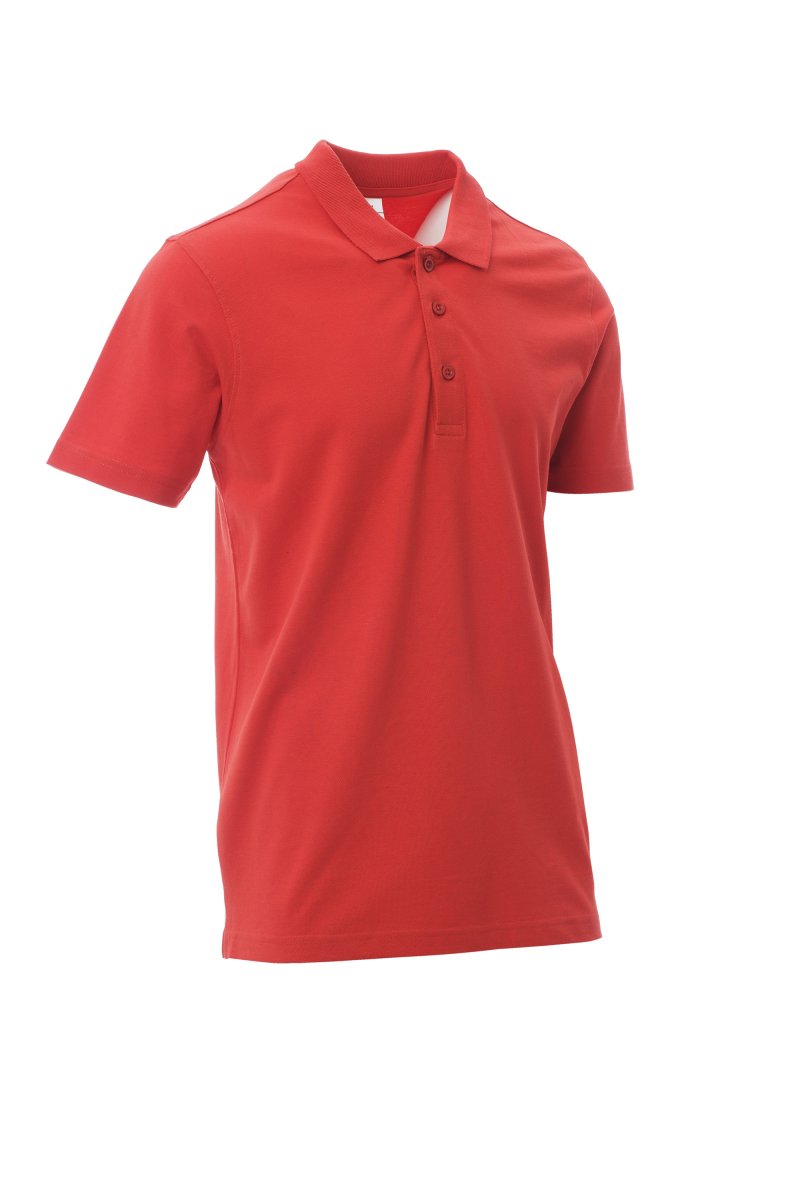 Regular Fit Men's Jersey Polo Red