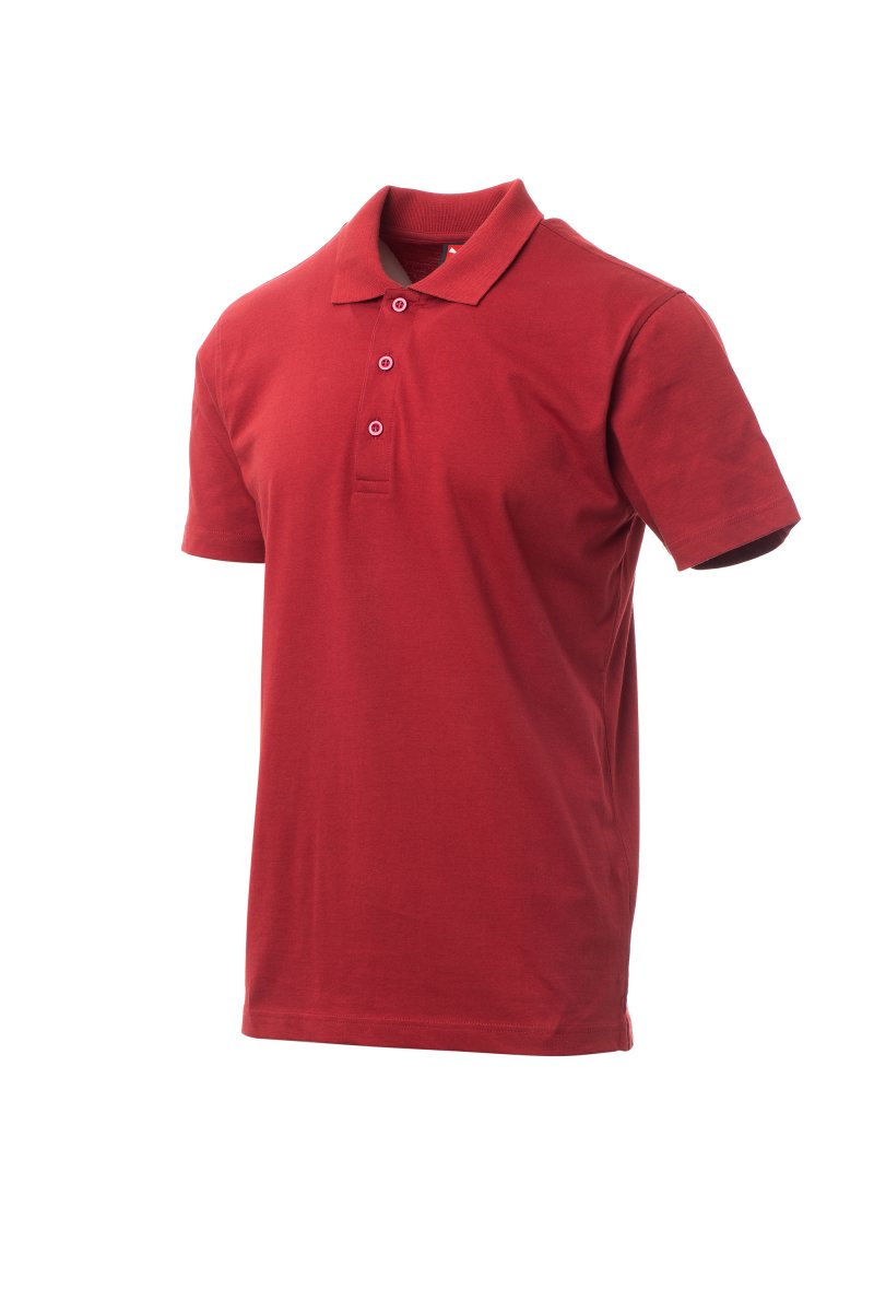 Regular Fit Men's Jersey Polo Bordeaux