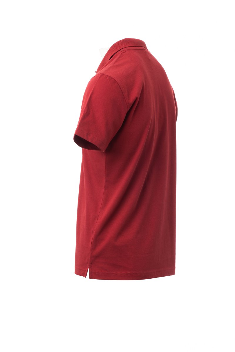 Regular Fit Men's Jersey Polo Bordeaux