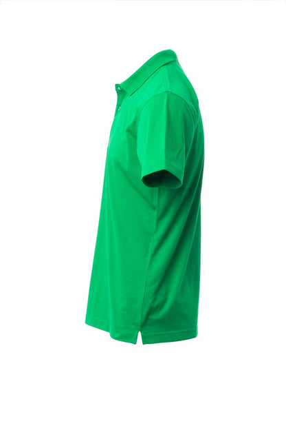Regular Fit Men's Jersey Polo Light Green