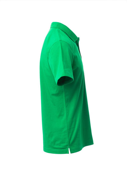 Regular Fit Men's Jersey Polo Light Green