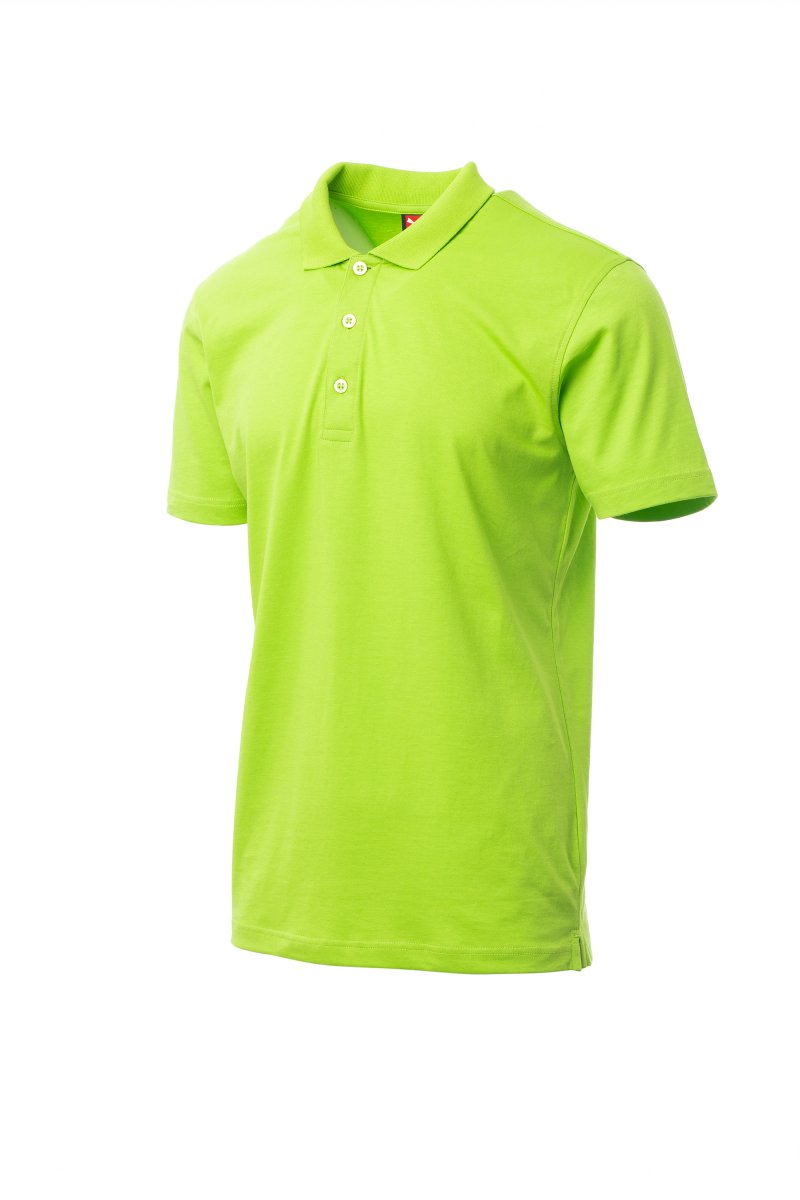 Regular Fit Men's Jersey Polo Lemon Green
