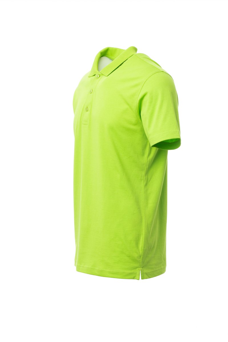 Regular Fit Men's Jersey Polo Lemon Green