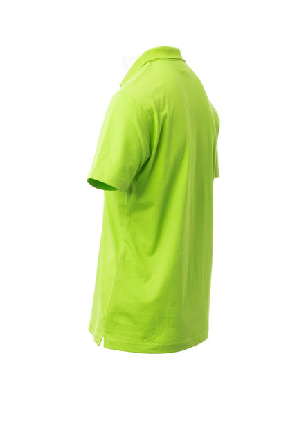Regular Fit Men's Jersey Polo Lemon Green