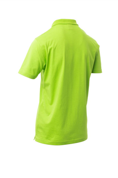 Regular Fit Men's Jersey Polo Lemon Green