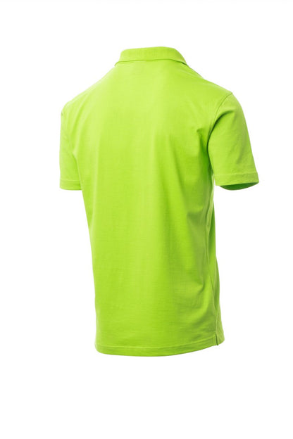 Regular Fit Men's Jersey Polo Lemon Green