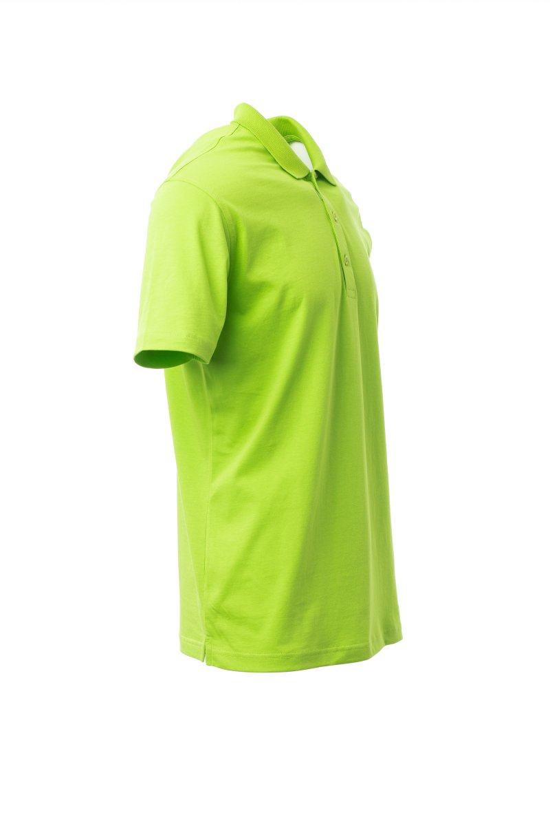 Regular Fit Men's Jersey Polo Lemon Green