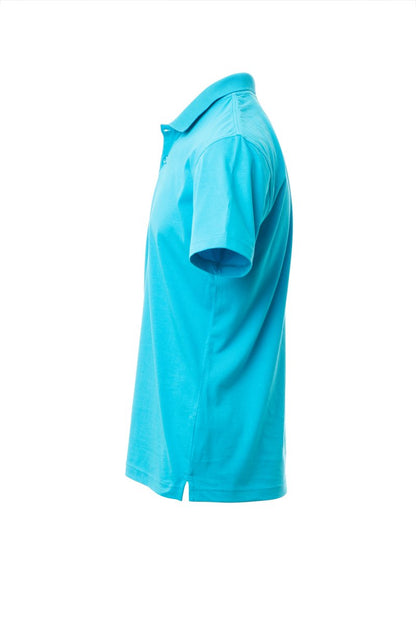 Regular Fit Men's Jersey Polo Light Blue