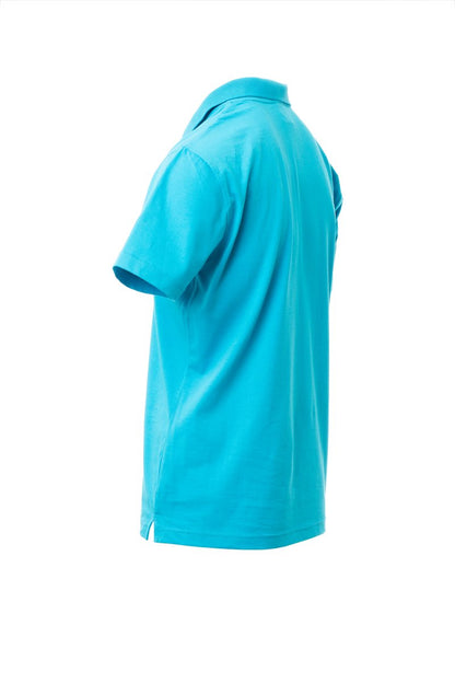 Regular Fit Men's Jersey Polo Light Blue