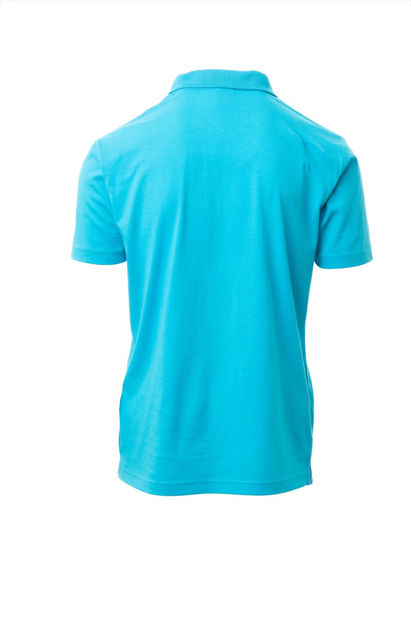 Regular Fit Men's Jersey Polo Light Blue