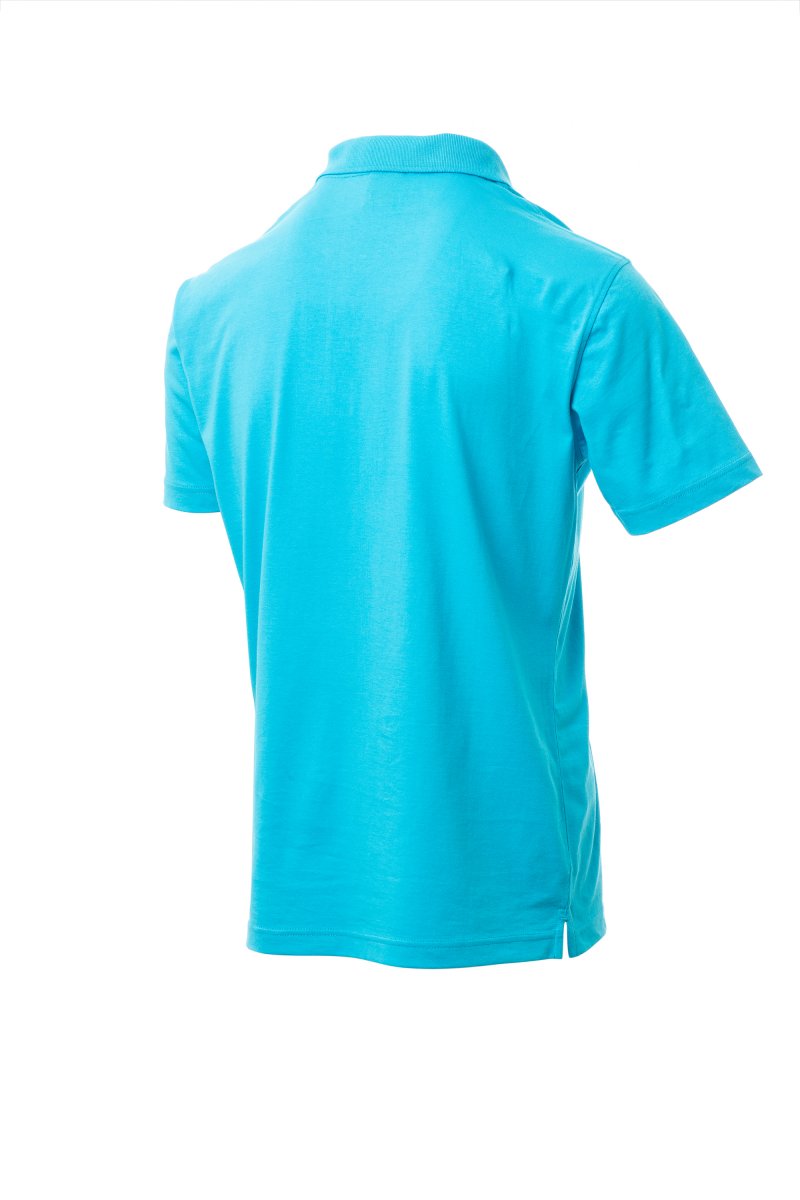 Regular Fit Men's Jersey Polo Light Blue