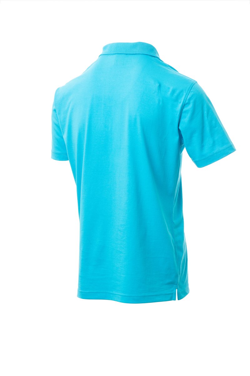 Regular Fit Men's Jersey Polo Light Blue