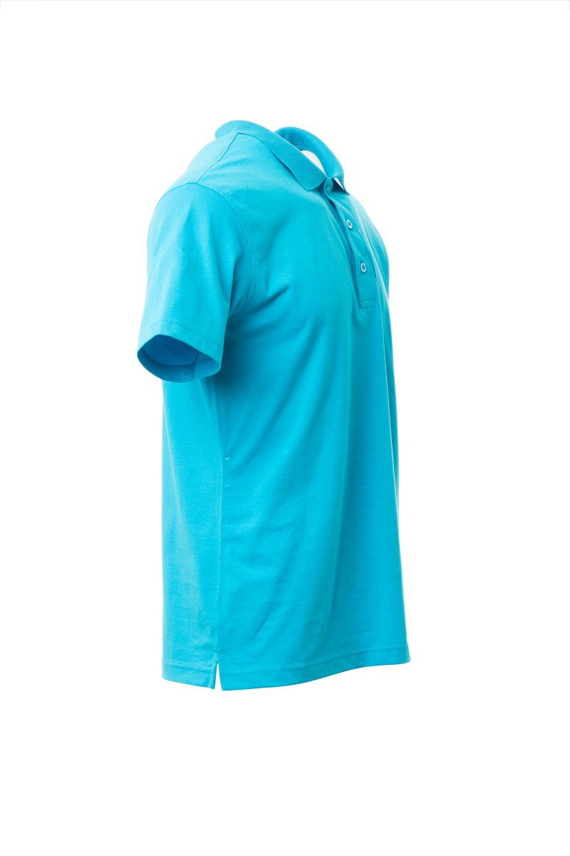 Regular Fit Men's Jersey Polo Light Blue
