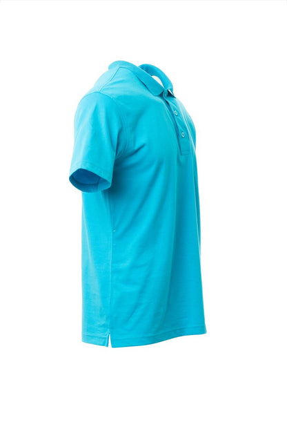 Regular Fit Men's Jersey Polo Light Blue