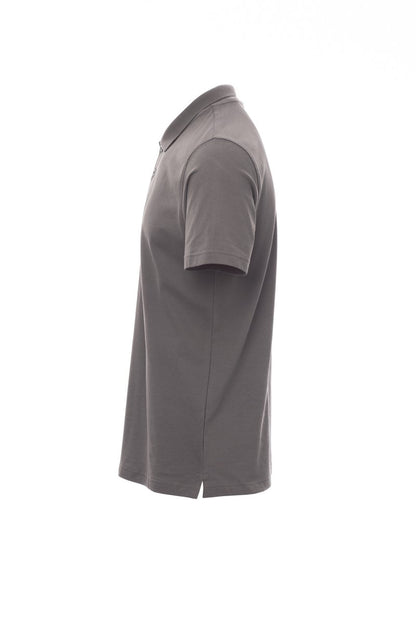 Regular Fit Men's Jersey Polo Smoke