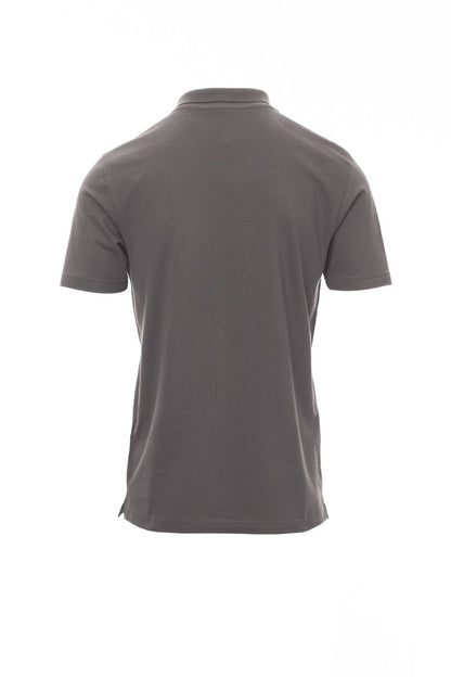 Regular Fit Men's Jersey Polo Smoke