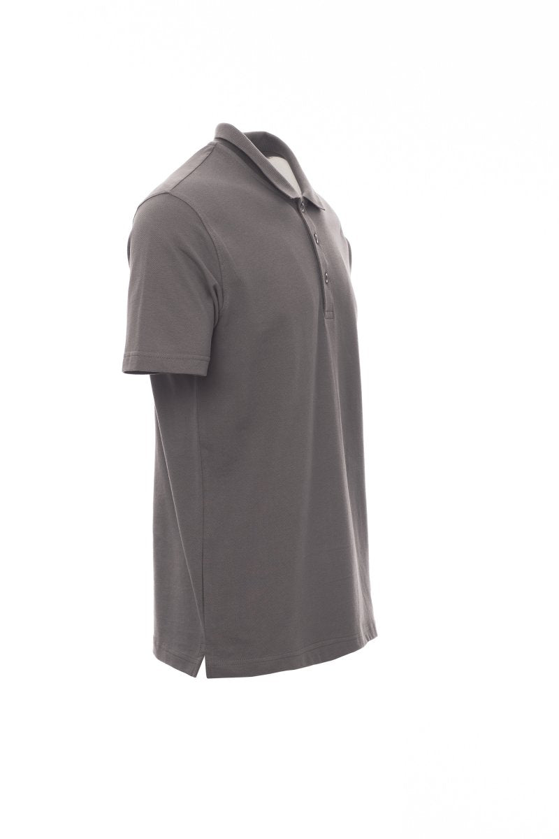 Regular Fit Men's Jersey Polo Smoke