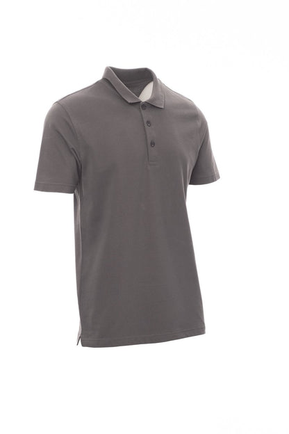 Regular Fit Men's Jersey Polo Smoke