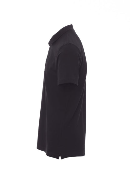 Regular Fit Men's Jersey Polo Black