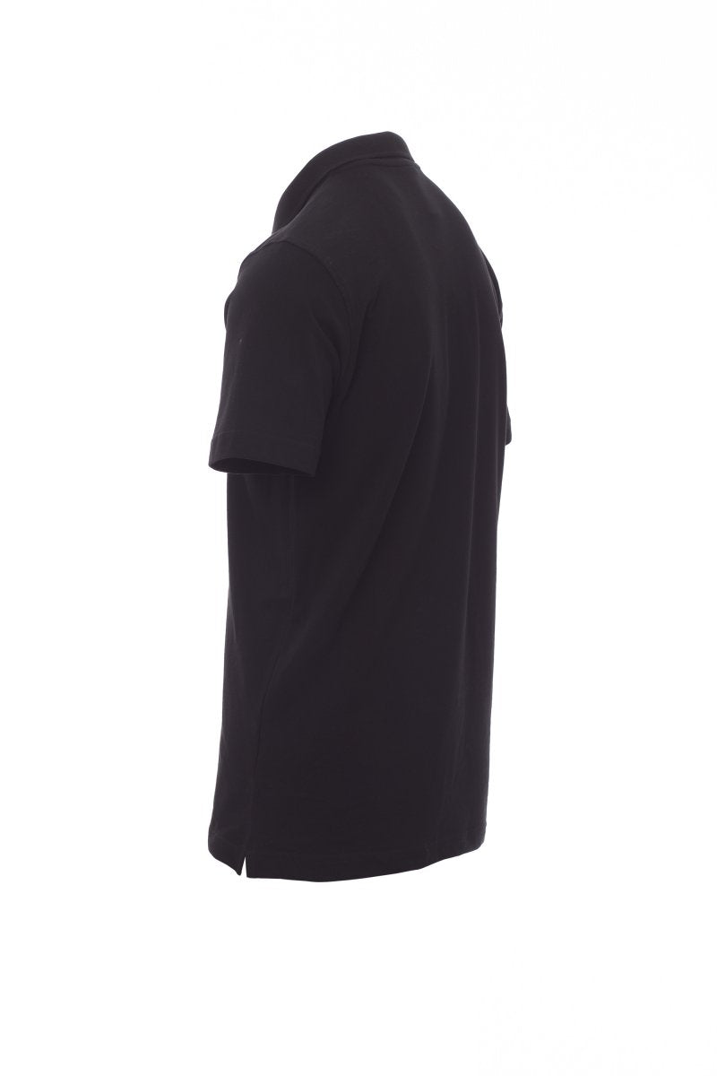 Regular Fit Men's Jersey Polo Black