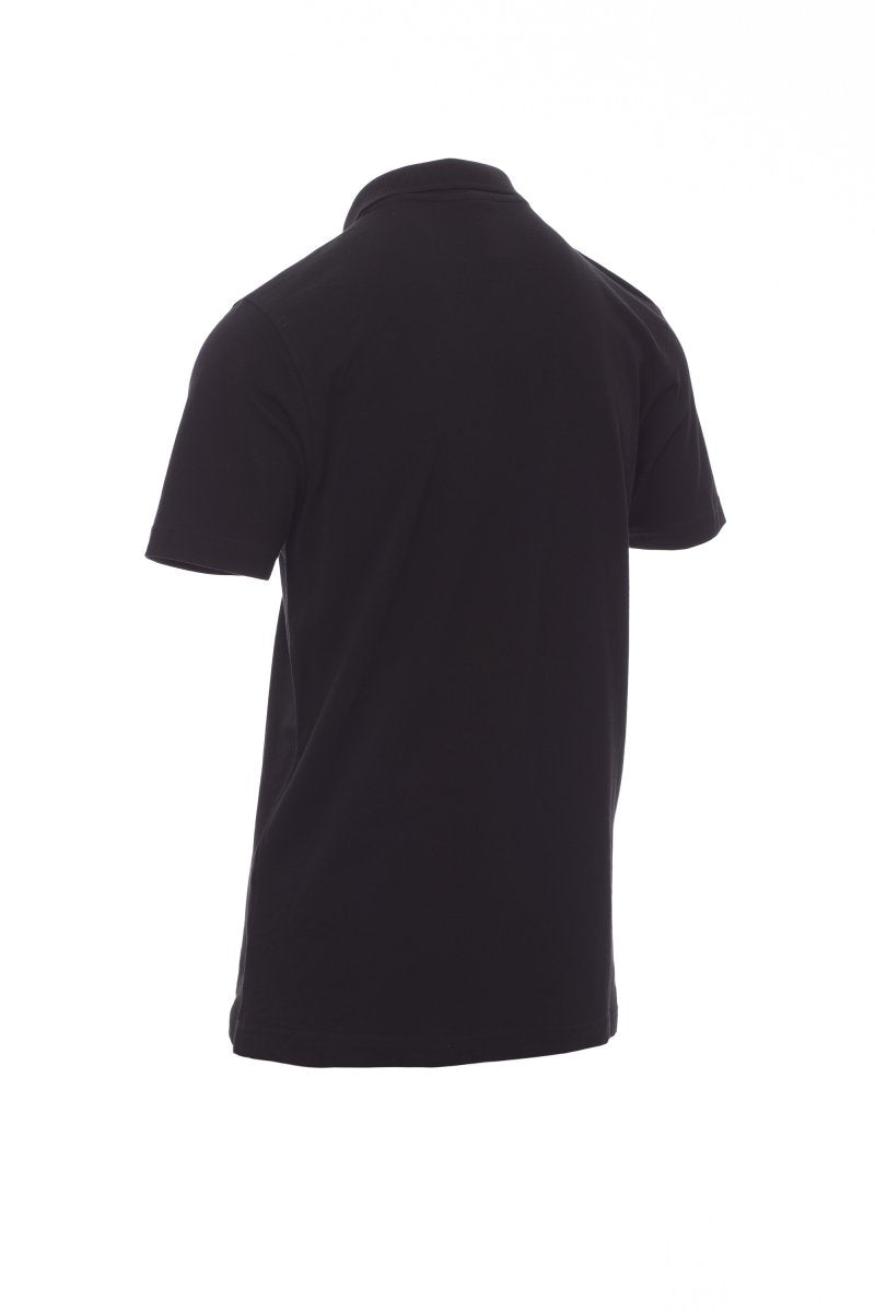 Regular Fit Men's Jersey Polo Black