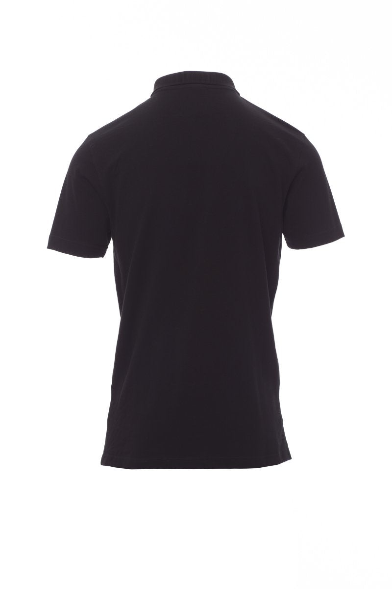 Regular Fit Men's Jersey Polo Black