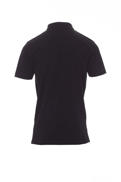 Regular Fit Men's Jersey Polo Black