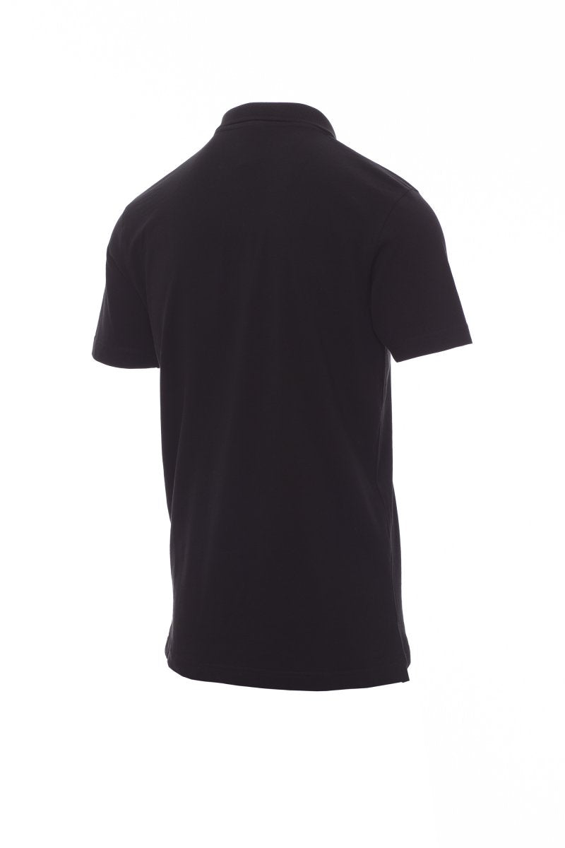 Regular Fit Men's Jersey Polo Black