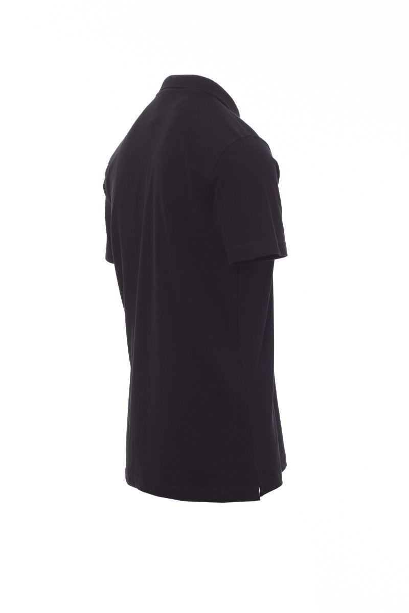 Regular Fit Men's Jersey Polo Black