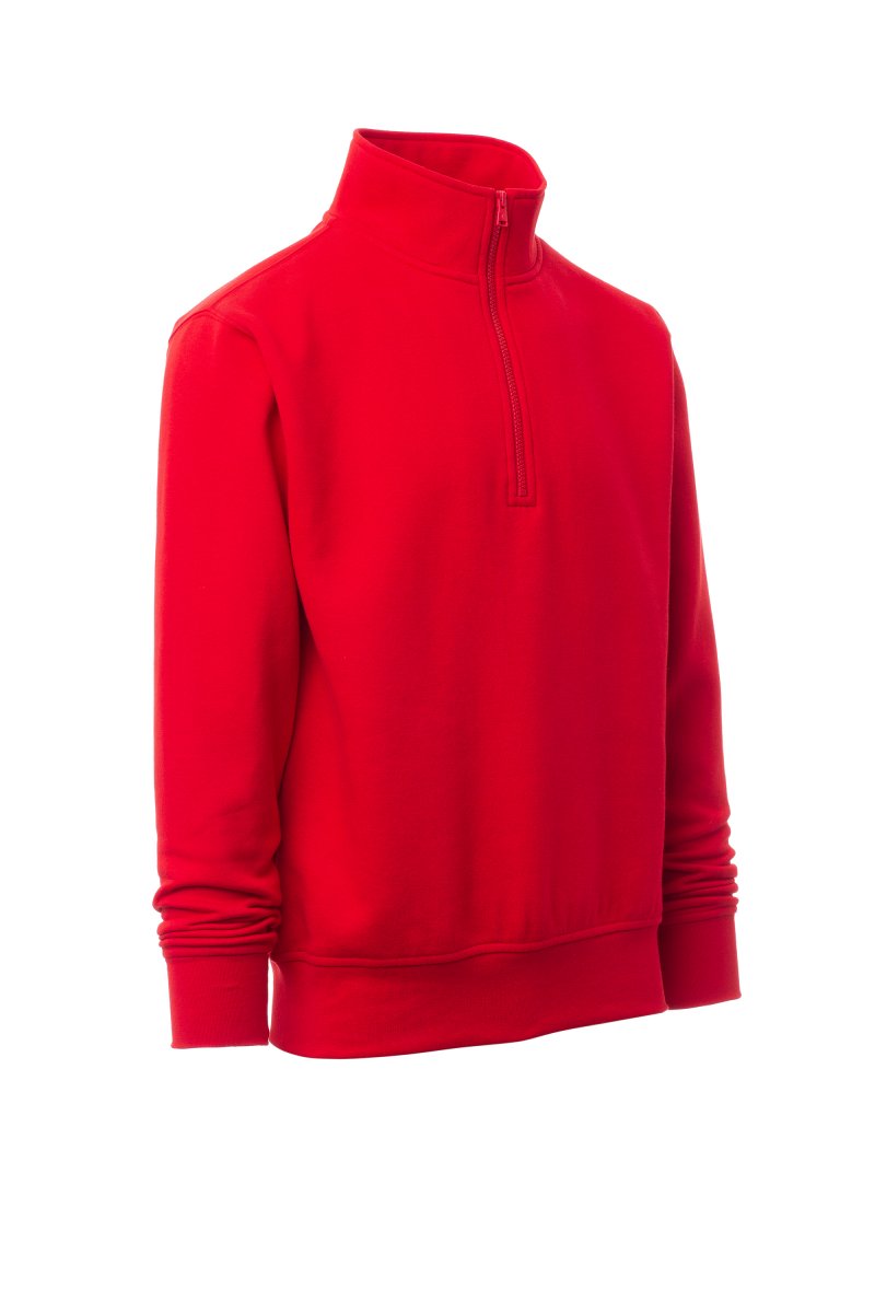 Red Quarter Zipper
