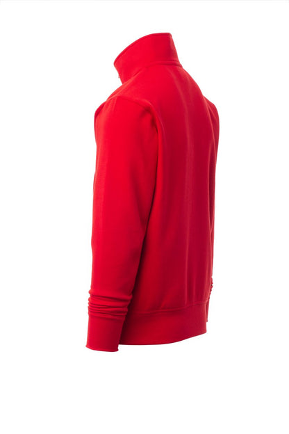 Red Full Zip with Welt Pocket